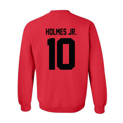 Texas Tech - NCAA Football : A.J. Holmes Jr. - Classic Shersey Crewneck Sweatshirt-1