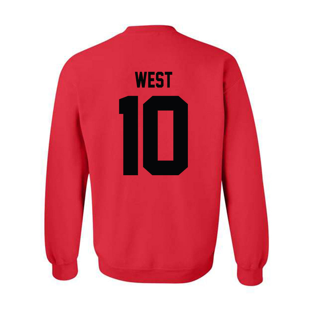 Texas Tech - NCAA Softball : Mallie West - Classic Shersey Crewneck Sweatshirt-1