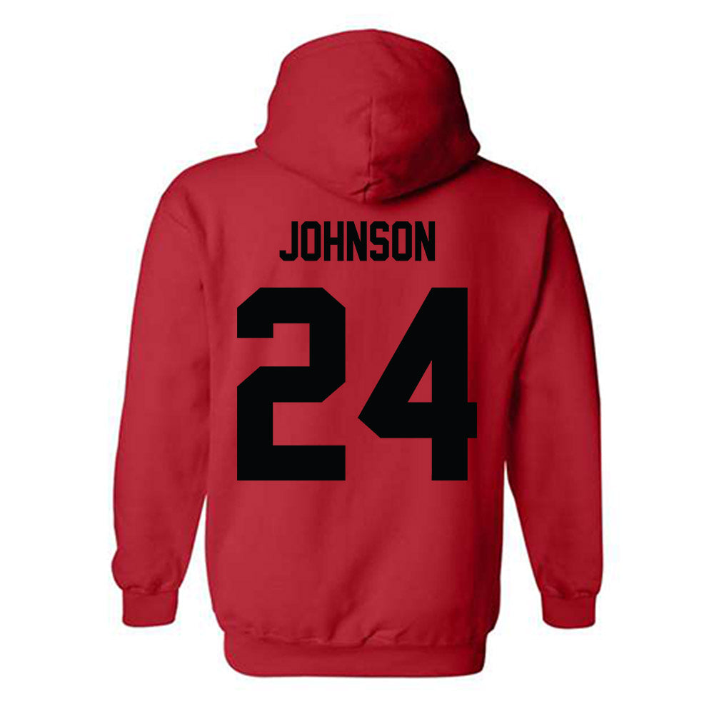 Texas Tech - NCAA Women's Volleyball : Ava Johnson - Classic Shersey Hooded Sweatshirt-1