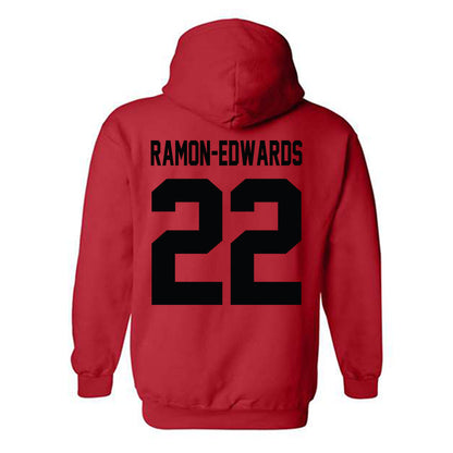 Texas Tech - NCAA Football : Marcus Ramon-Edwards - Classic Shersey Hooded Sweatshirt-1