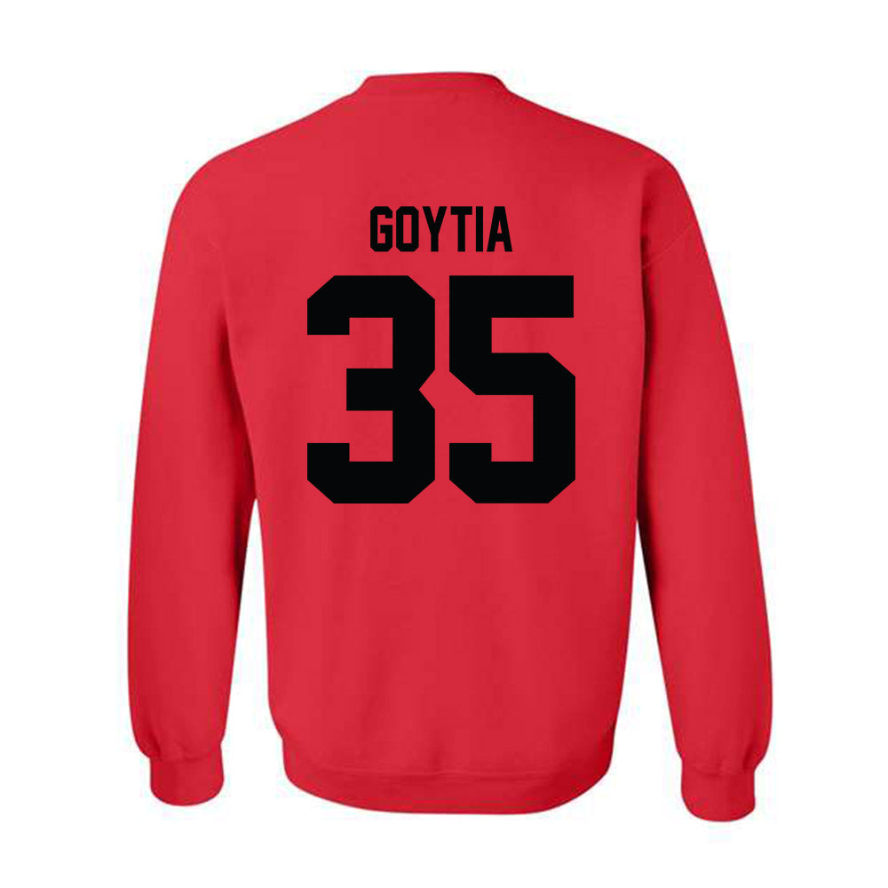 Texas Tech - NCAA Baseball : A.J. Goytia - Classic Shersey Crewneck Sweatshirt-1