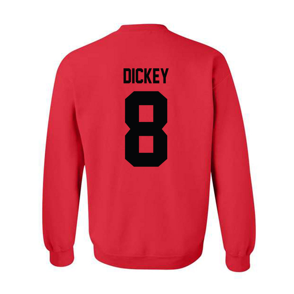 Texas Tech - NCAA Football : Cameron Dickey - Classic Shersey Crewneck Sweatshirt-1