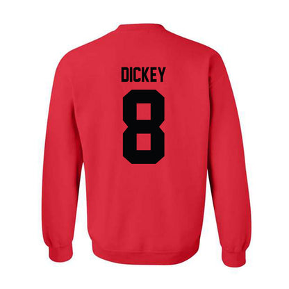 Texas Tech - NCAA Football : Cameron Dickey - Classic Shersey Crewneck Sweatshirt-1
