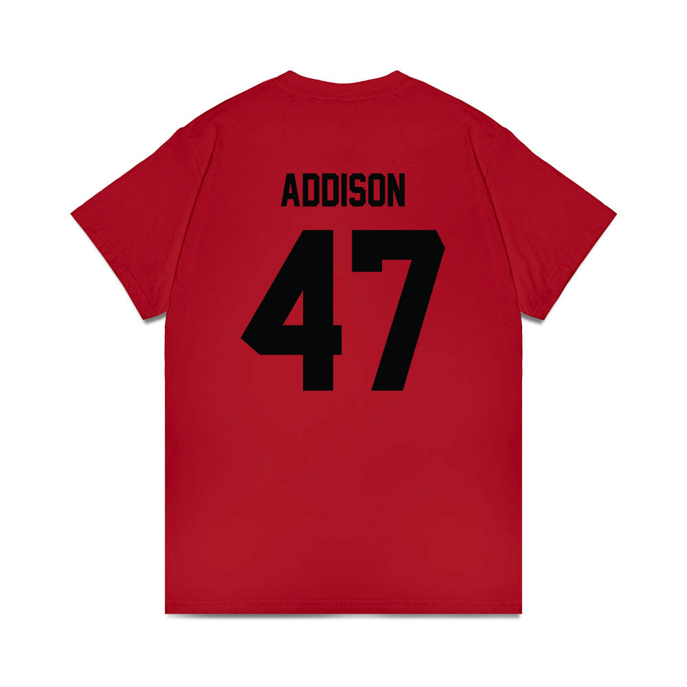 Texas Tech - NCAA Baseball : Logan Addison - Classic Shersey Heavy Cotton™ T-Shirt-1