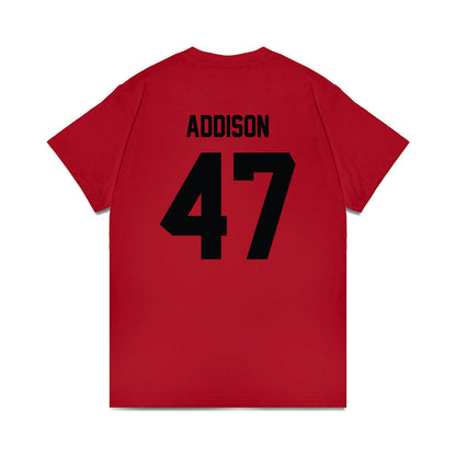 Texas Tech - NCAA Baseball : Logan Addison - Classic Shersey Heavy Cotton™ T-Shirt-1