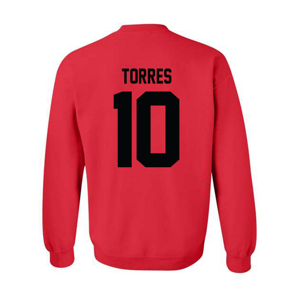 Texas Tech - NCAA Women's Soccer : Emma Torres - Classic Shersey Crewneck Sweatshirt-1