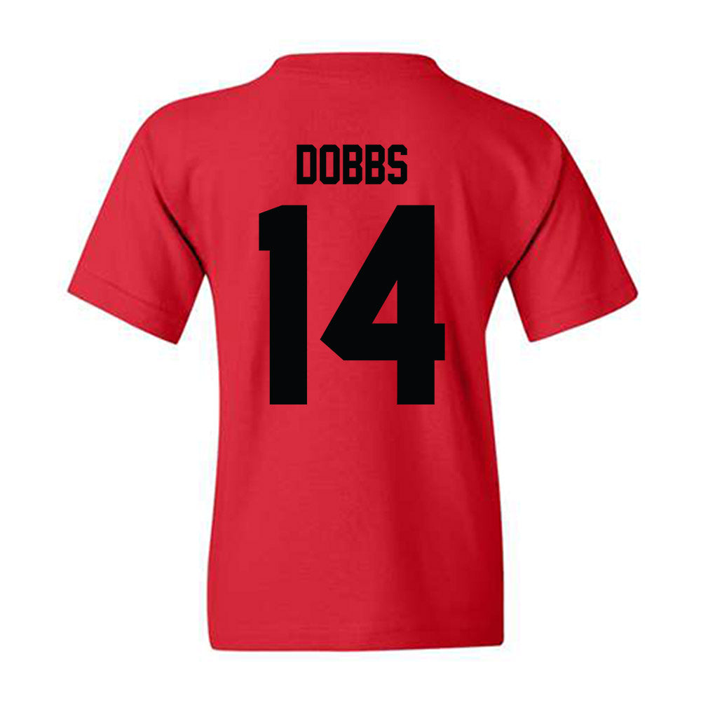 Texas Tech - NCAA Softball : Allyson Dobbs - Classic Shersey Youth T-Shirt-1
