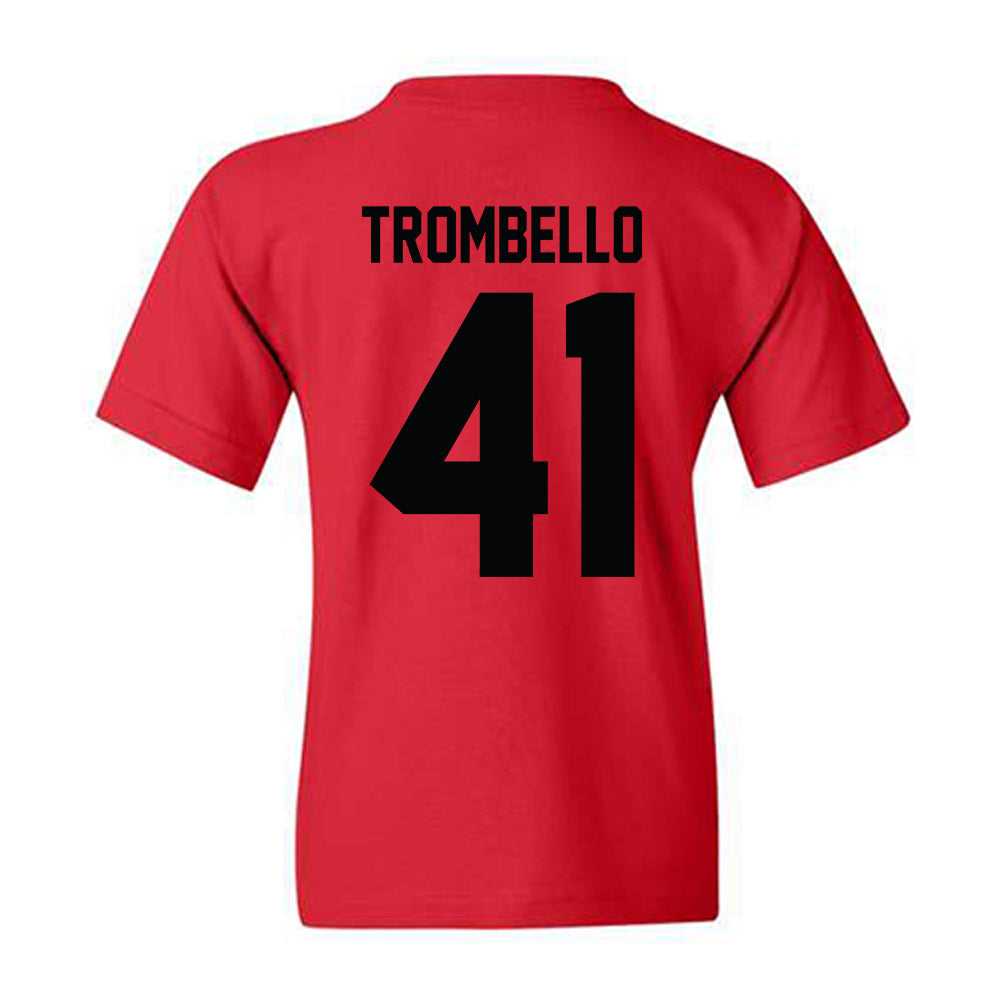 Texas Tech - NCAA Baseball : Brady Trombello - Classic Shersey Youth T-Shirt-1