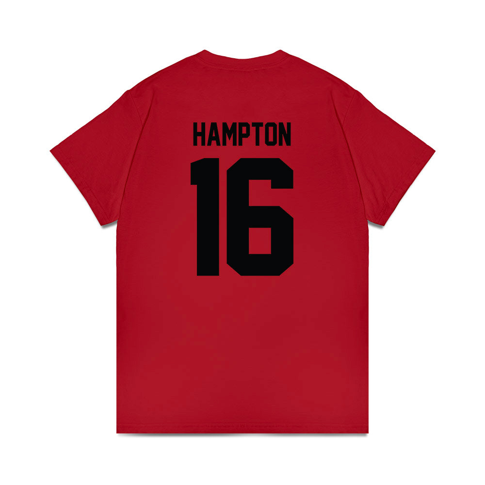 Texas Tech - NCAA Football : Ashton Hampton - Classic Shersey Heavy Cotton™ T-Shirt-1