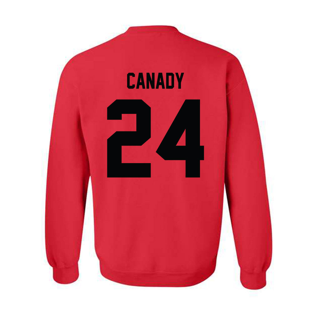 Texas Tech - NCAA Softball : NiJaree Canady - Classic Shersey Crewneck Sweatshirt-1