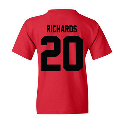 Texas Tech - NCAA Softball : Mia Richards - Classic Shersey Youth T-Shirt-1