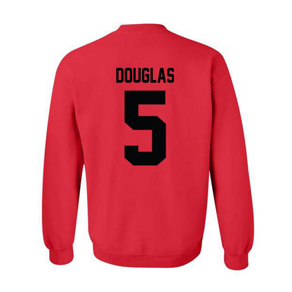 Texas Tech - NCAA Football : Caleb Douglas - Classic Shersey Crewneck Sweatshirt-1
