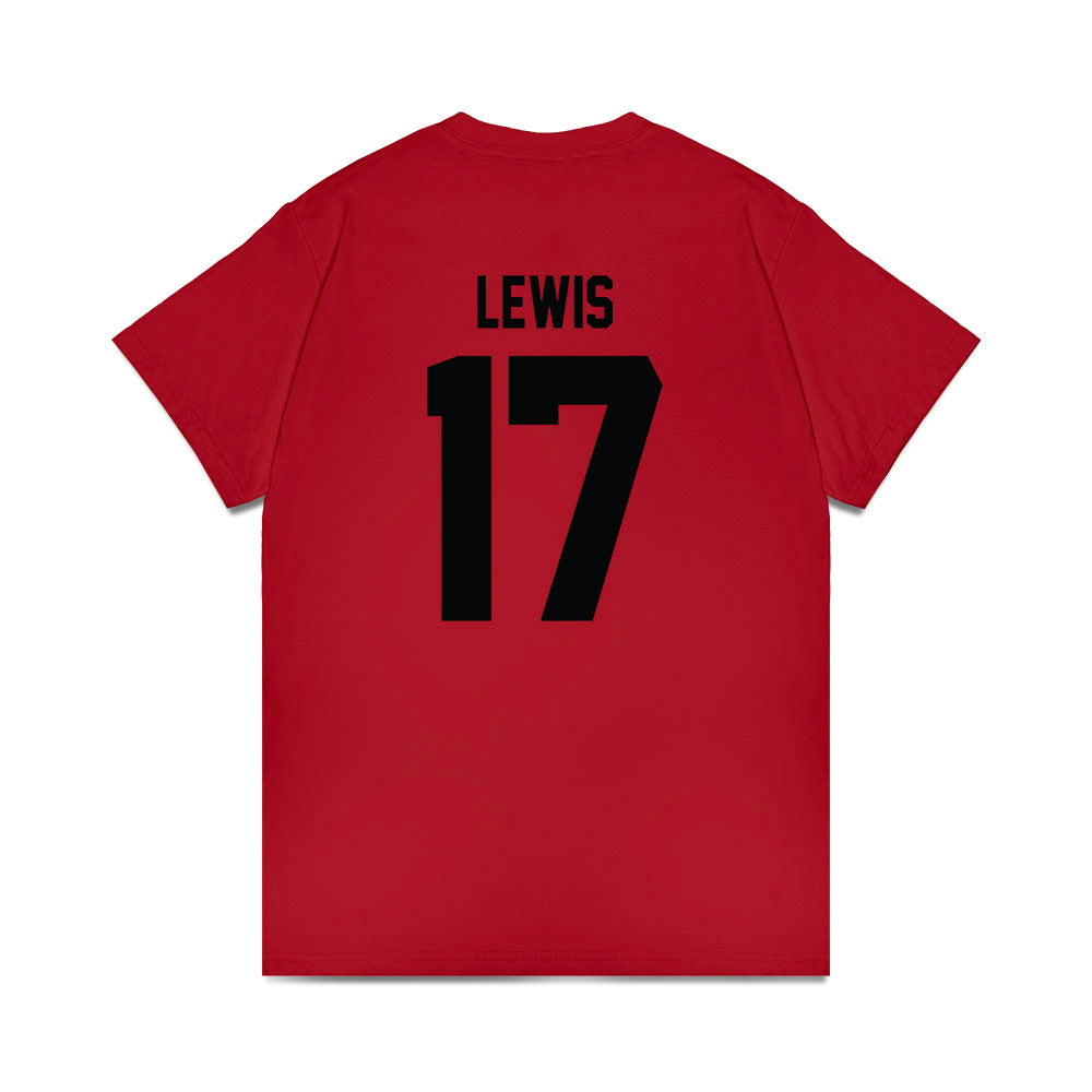 Texas Tech - NCAA Football : Noah Lewis - Classic Shersey Heavy Cotton™ T-Shirt-1