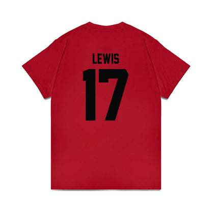 Texas Tech - NCAA Football : Noah Lewis - Classic Shersey Heavy Cotton™ T-Shirt-1