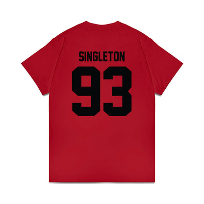 Texas Tech - NCAA Football : Dylan Singleton - Classic Shersey Heavy Cotton™ T-Shirt-1
