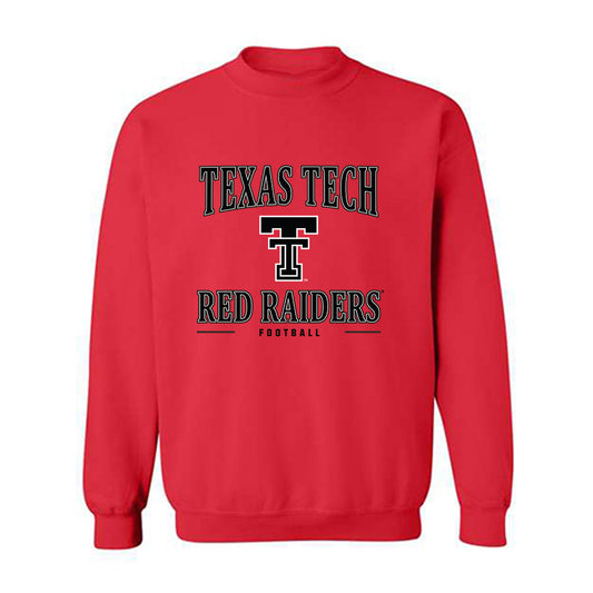 Texas Tech - NCAA Football : Kenny Johnson - Classic Shersey Crewneck Sweatshirt-0