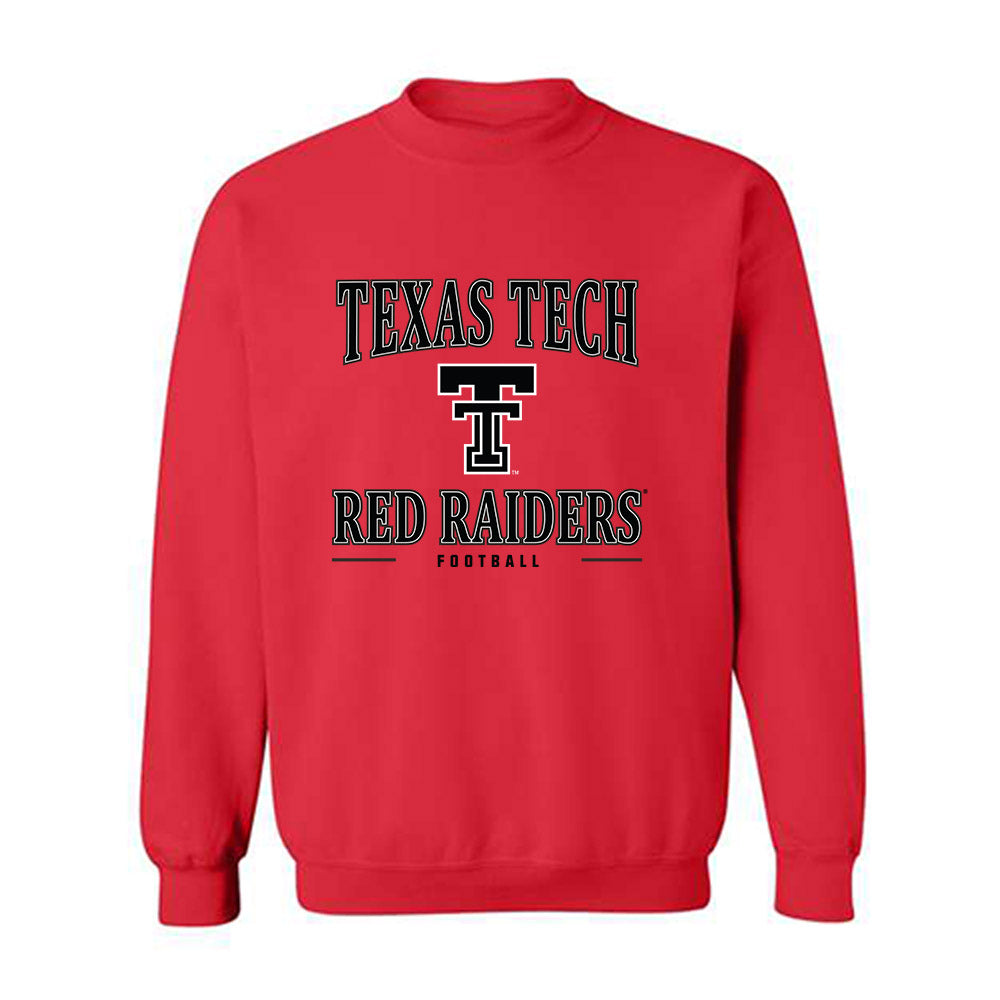 Texas Tech - NCAA Football : Dontae Balfour - Classic Shersey Crewneck Sweatshirt-0