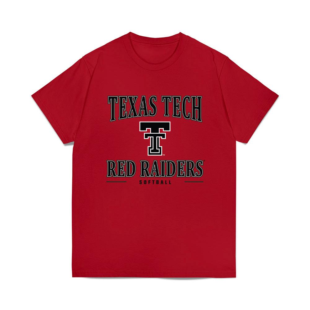 Texas Tech - NCAA Softball : Timber Hensley - Classic Shersey Heavy Cotton™ T-Shirt-0