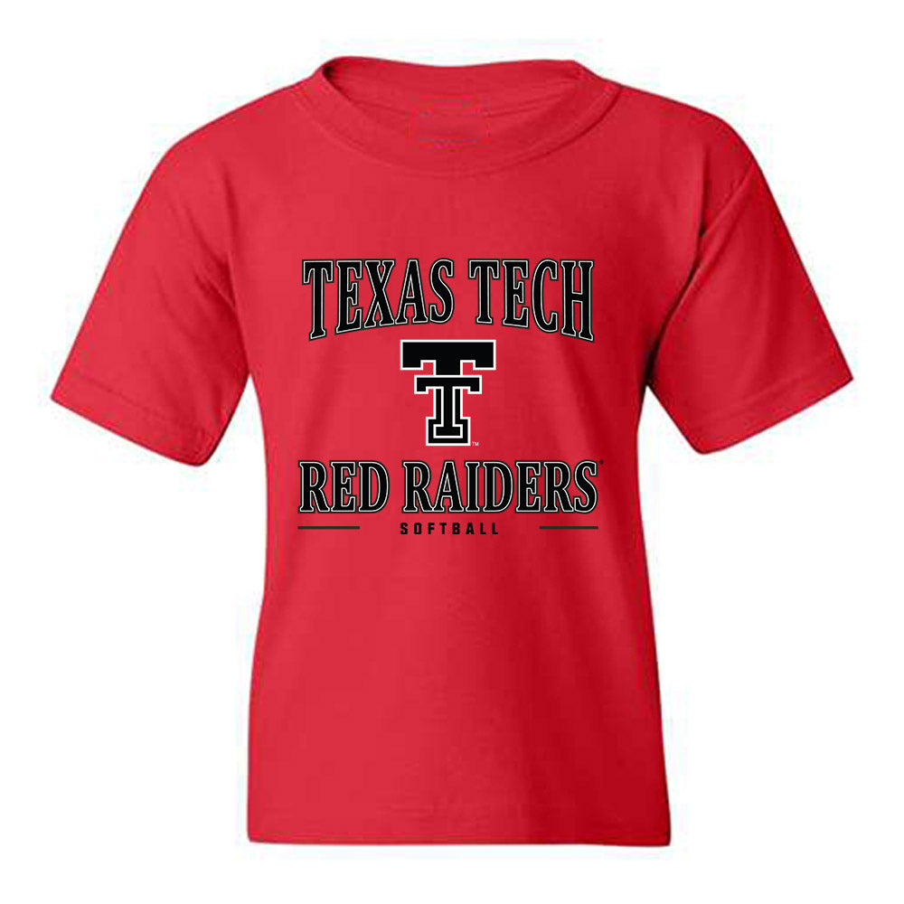 Texas Tech - NCAA Softball : Mia Richards - Classic Shersey Youth T-Shirt-0