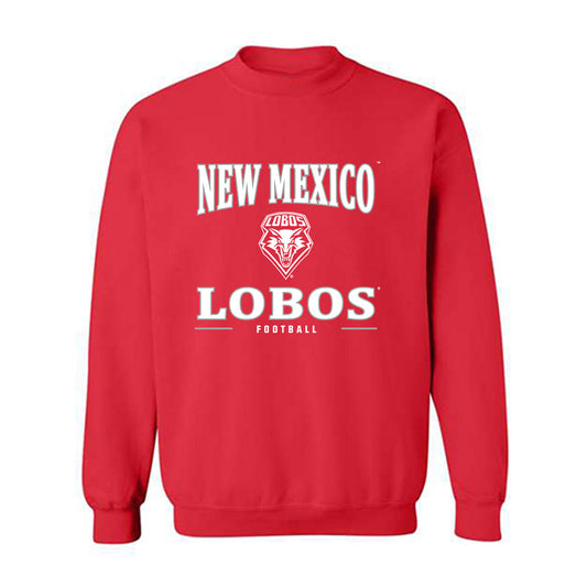 New Mexico - NCAA Football : Darrion Bowers - Classic Shersey Crewneck Sweatshirt-0
