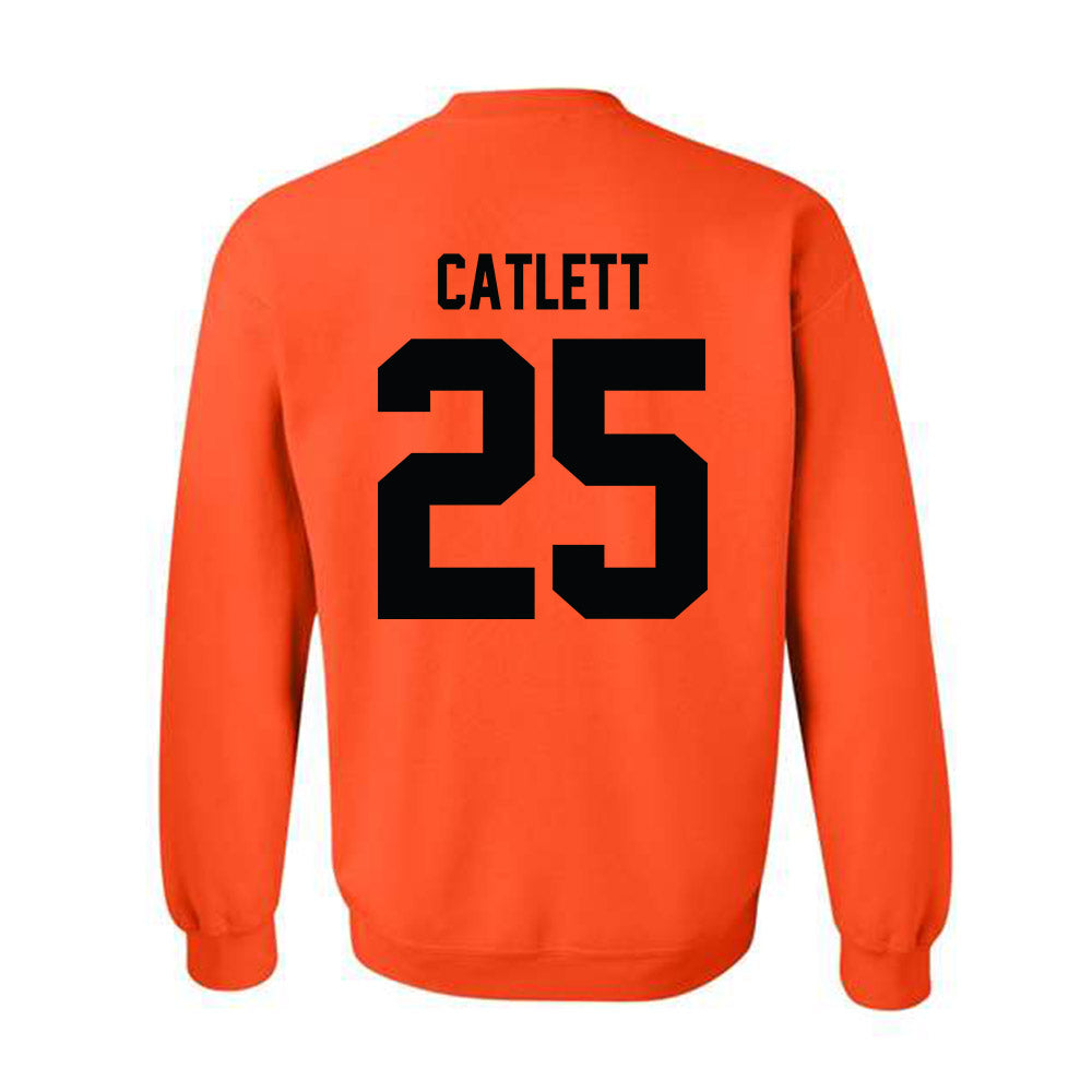 Oregon State - NCAA Men's Soccer : Sava Catlett - Classic Shersey Crewneck Sweatshirt-1