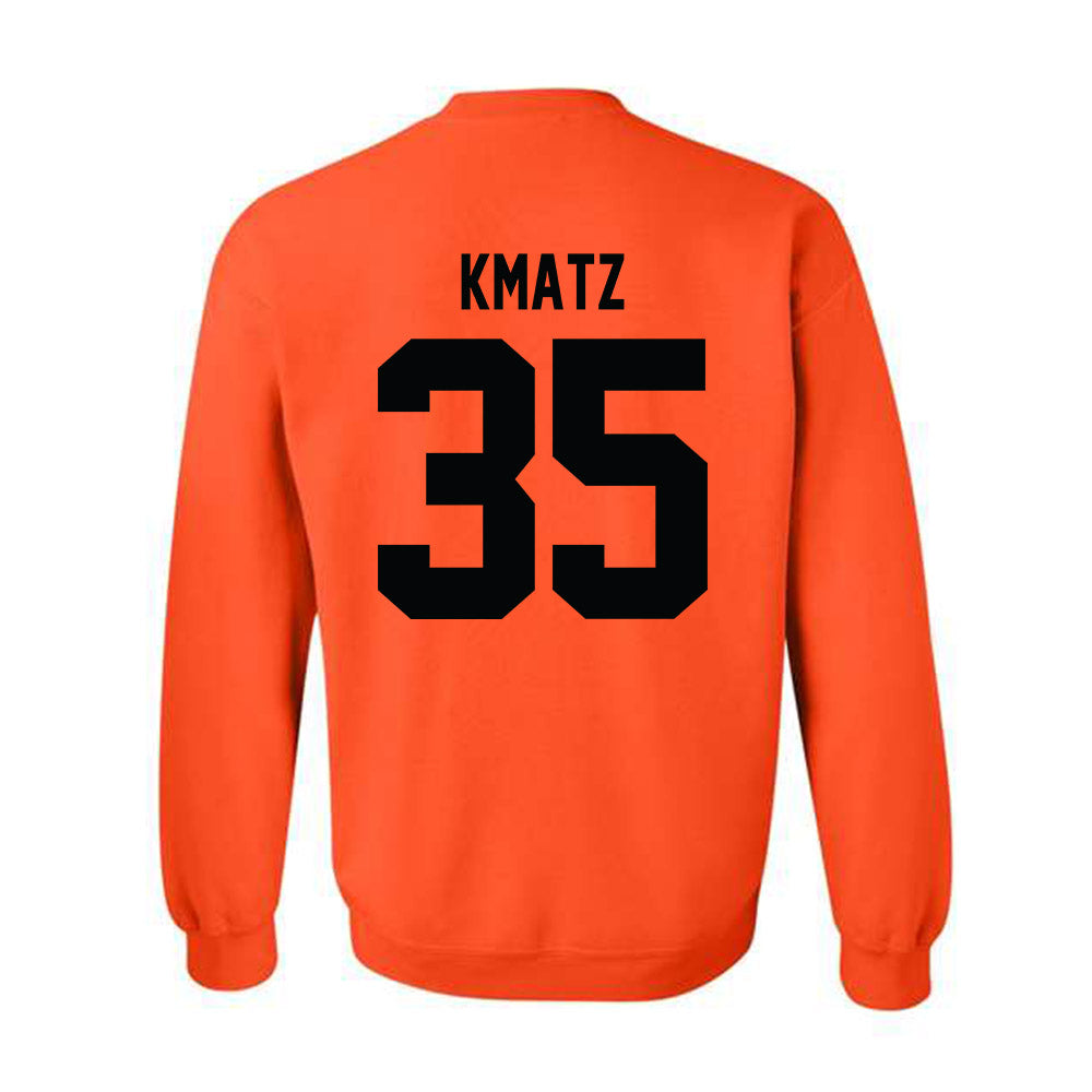 Oregon State - NCAA Baseball : Zach Kmatz - Classic Shersey Crewneck Sweatshirt-1
