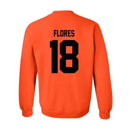 Oregon State - NCAA Softball : Justice Flores - Classic Shersey Crewneck Sweatshirt-1