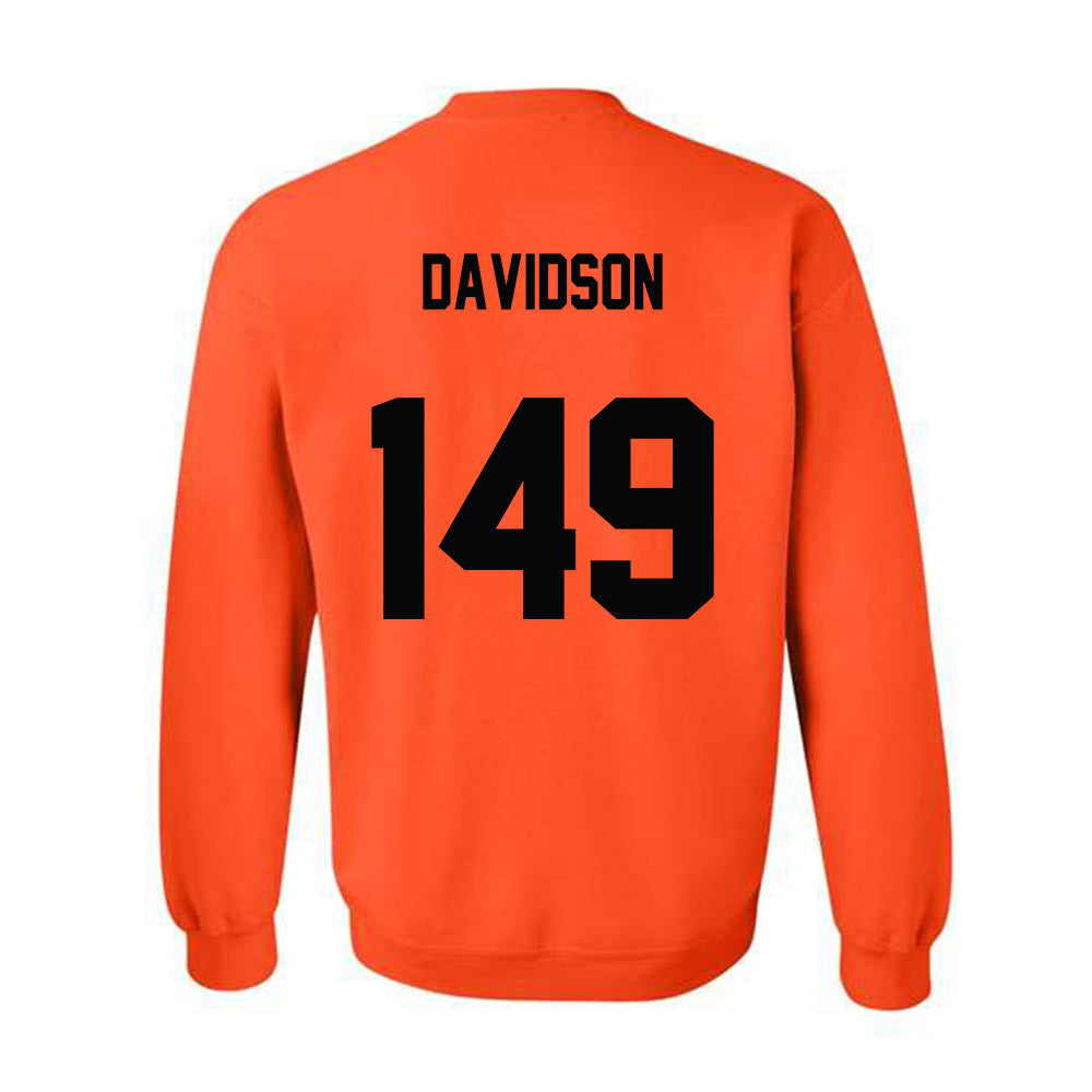 Oregon State - NCAA Wrestling : Koy Davidson - Classic Shersey Crewneck Sweatshirt-1