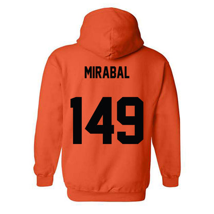 Oregon State - NCAA Wrestling : Moses Mirabal - Classic Shersey Hooded Sweatshirt-1