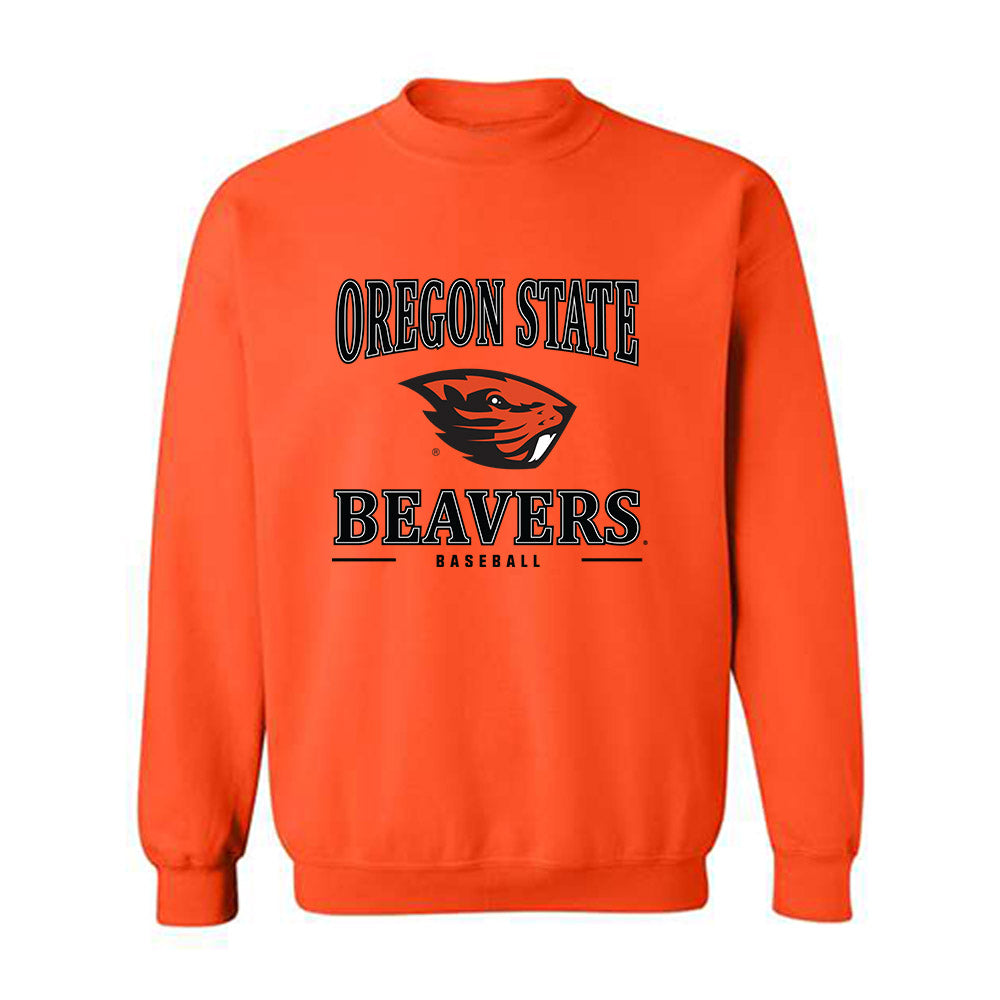Oregon State - NCAA Baseball : Max Fraser - Classic Shersey Crewneck Sweatshirt-0