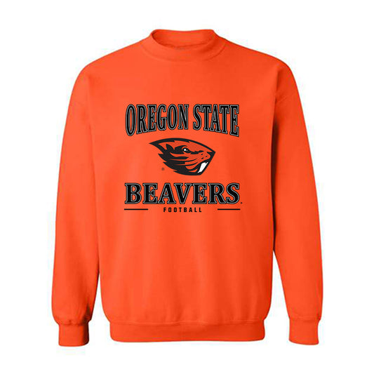 Oregon State - NCAA Football : Kord Shaw - Classic Shersey Crewneck Sweatshirt-0