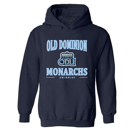 Old Dominion - NCAA Men's Swimming : Ben Schattenberg - Classic Shersey Hooded Sweatshirt-0