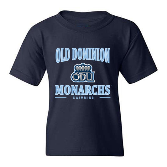 Old Dominion - NCAA Men's Swimming : Ben Schattenberg - Classic Shersey Youth T-Shirt-0