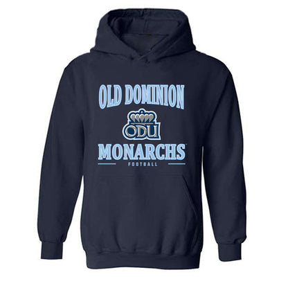 Old Dominion - NCAA Football : Mario Easterly - Classic Shersey Hooded Sweatshirt-0