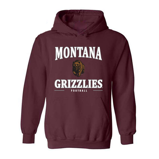 Montana - NCAA Football : William Snell - Classic Shersey Hooded Sweatshirt-0