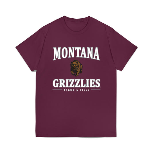 Montana - NCAA Men's Track & Field : Easton Brotherson - Classic Shersey Heavy Cotton™ T-Shirt-0