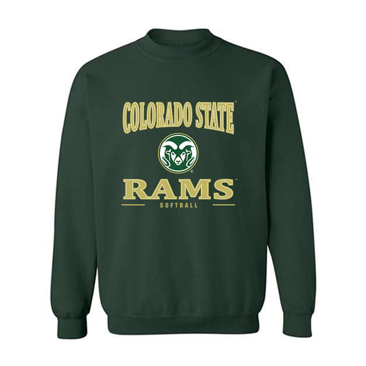 Colorado State - NCAA Softball : Autumn Rutherford - Classic Shersey Crewneck Sweatshirt-0