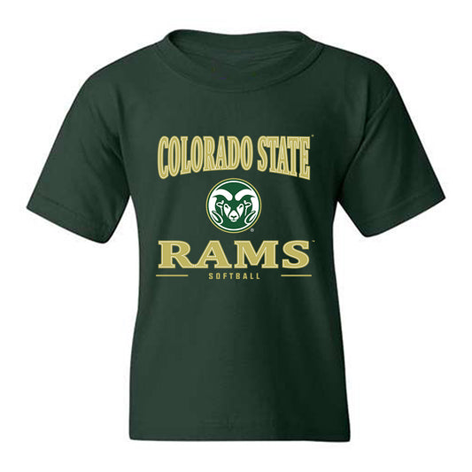 Colorado State - NCAA Softball : Delaney Saugstad - Classic Shersey Youth T-Shirt-0