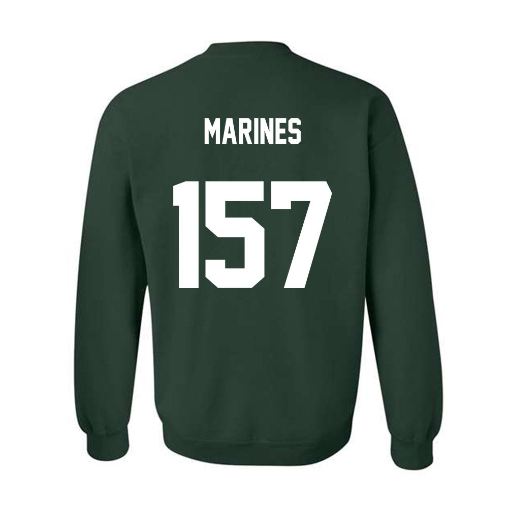Michigan State - NCAA Wrestling : Darius Marines - Classic Shersey Crewneck Sweatshirt-1