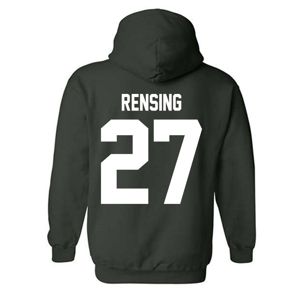 Michigan State - NCAA Men's Soccer : Drew Rensing - Classic Shersey Hooded Sweatshirt-1