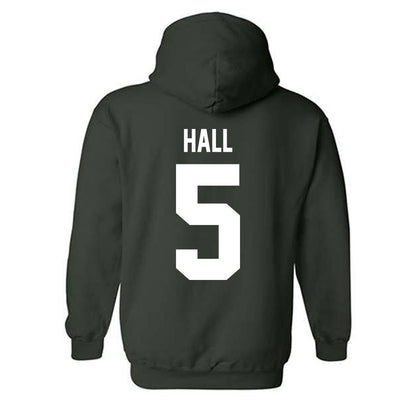 Michigan State - NCAA Football : Jordan Hall - Classic Shersey Hooded Sweatshirt-1