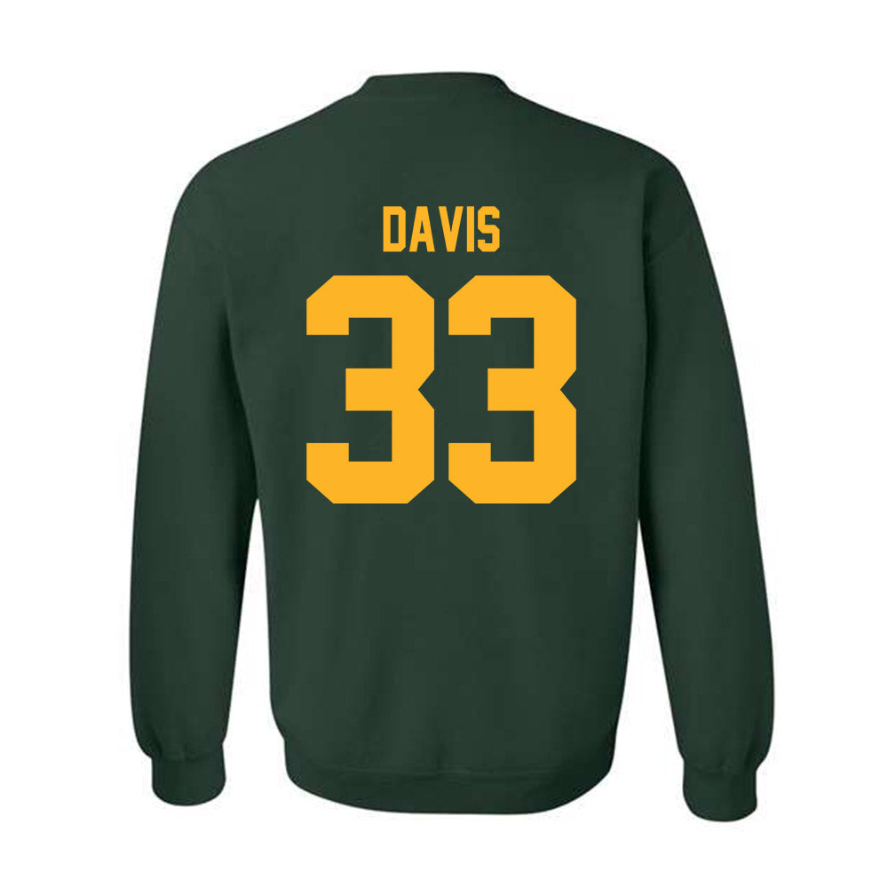 Baylor - NCAA Football : HD Davis - Classic Shersey Crewneck Sweatshirt-1