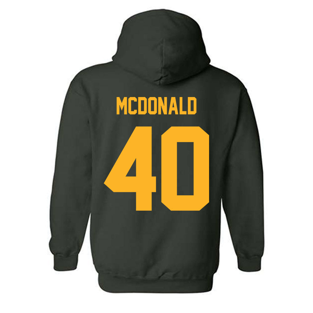 Baylor - NCAA Acrobatics & Tumbling : Leavy McDonald - Classic Shersey Hooded Sweatshirt-1