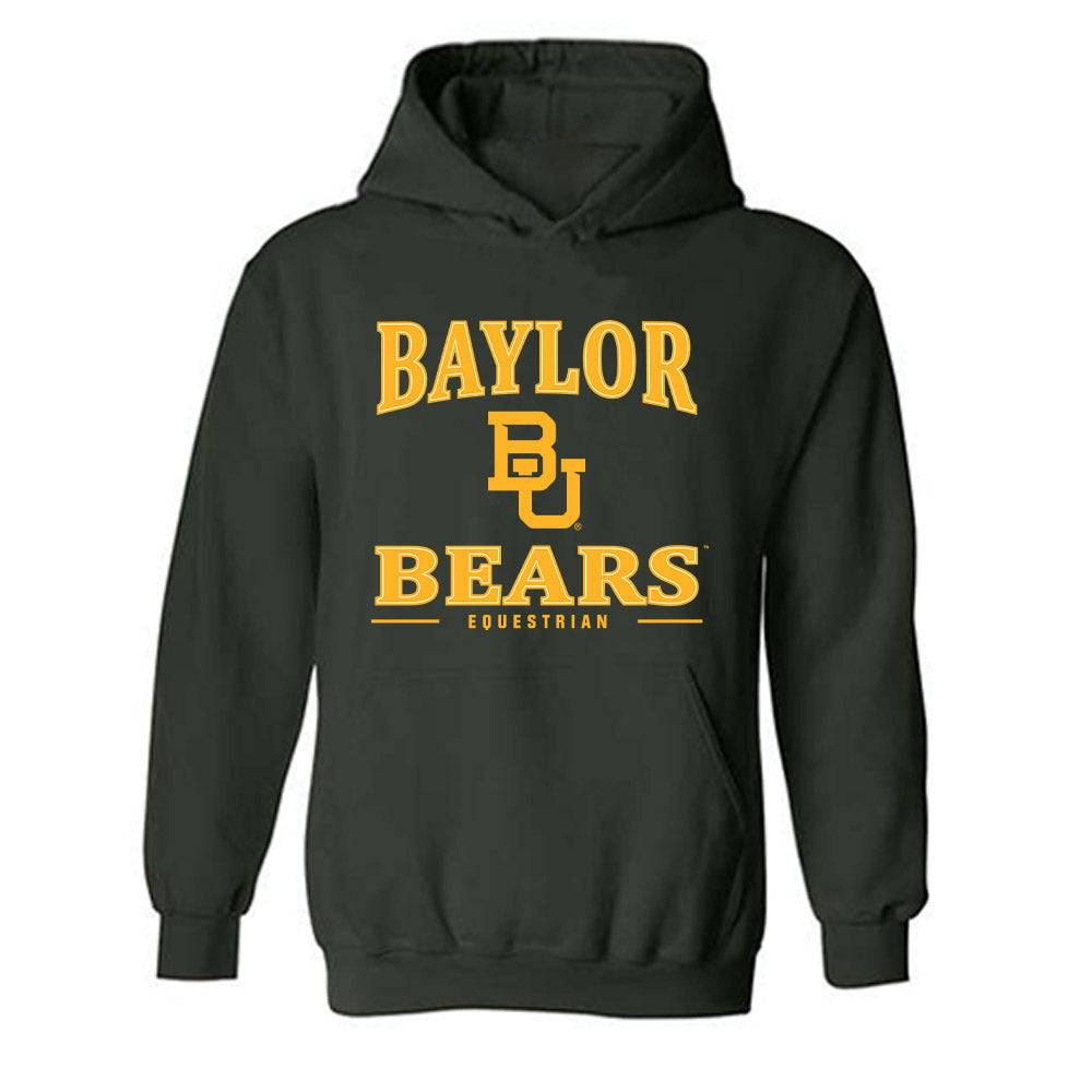 Baylor - NCAA Equestrian : Sofia Barquin - Classic Shersey Hooded Sweatshirt-0
