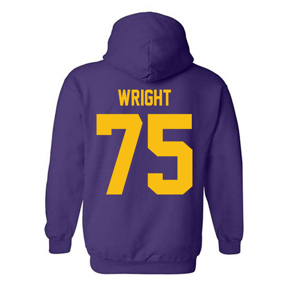 Minn. St. - NCAA Football : Magnus Wright - Classic Shersey Hooded Sweatshirt-1