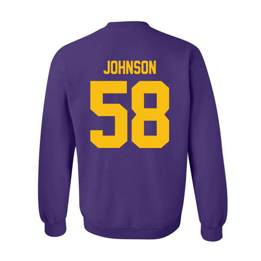 Minn. St. - NCAA Football : Alex Johnson - Classic Shersey Crewneck Sweatshirt-1