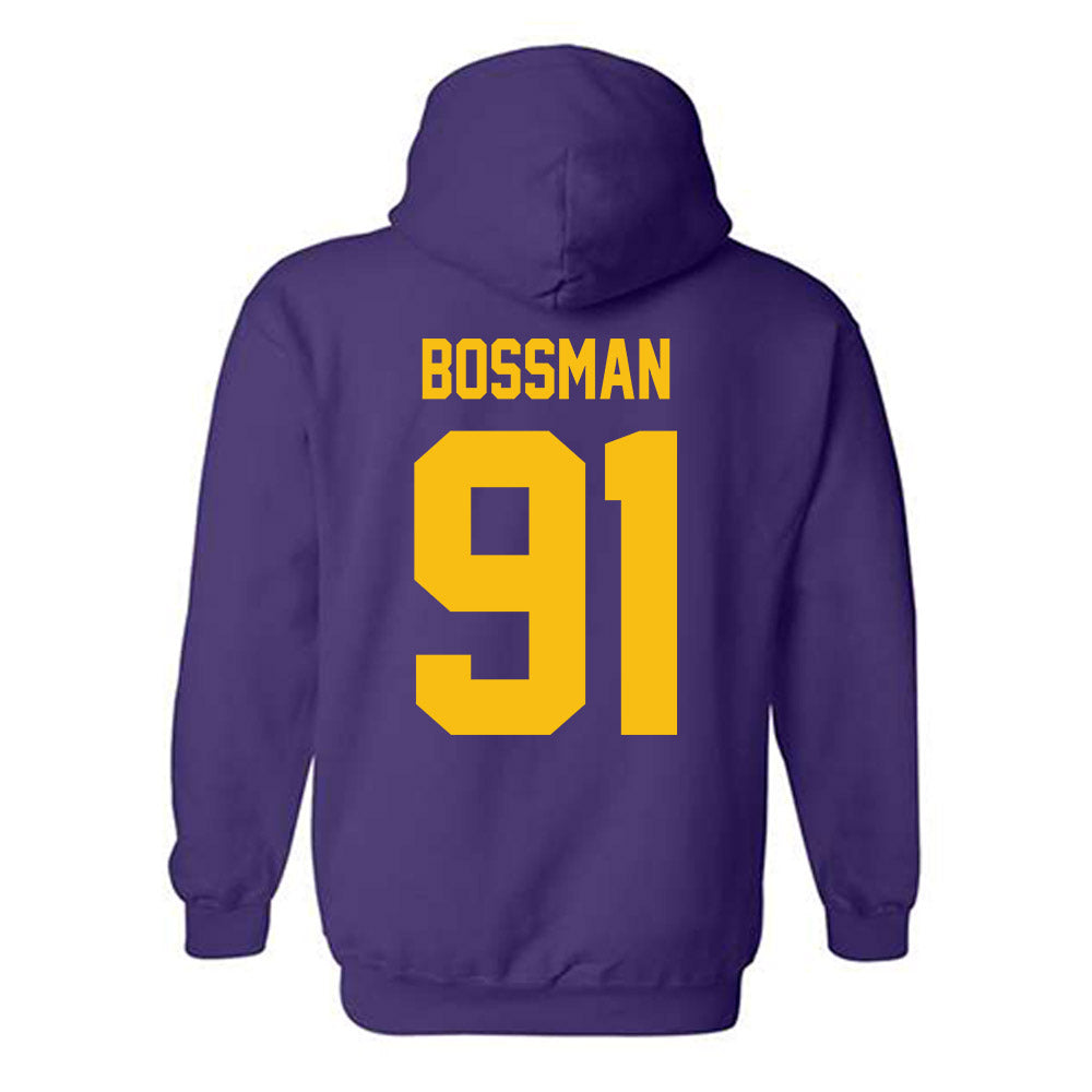 Minn. St. - NCAA Football : Sam Bossman - Classic Shersey Hooded Sweatshirt-1