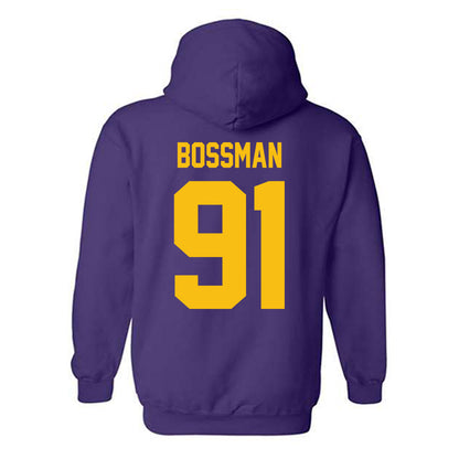 Minn. St. - NCAA Football : Sam Bossman - Classic Shersey Hooded Sweatshirt-1