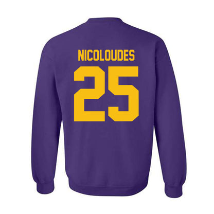 Minn. St. - NCAA Baseball : Pambos Nicoloudes - Classic Shersey Crewneck Sweatshirt-1