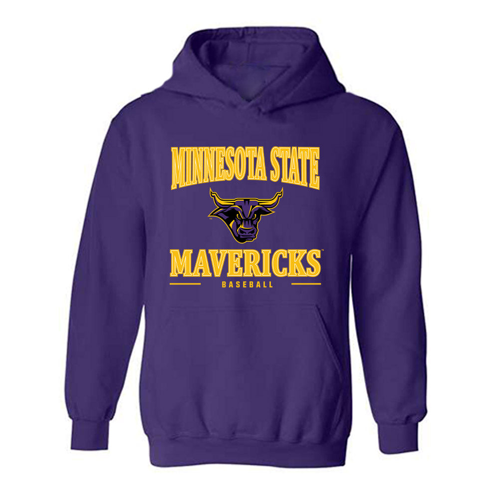 Minn. St. - NCAA Baseball : Gannon Reidinger - Classic Shersey Hooded Sweatshirt-0